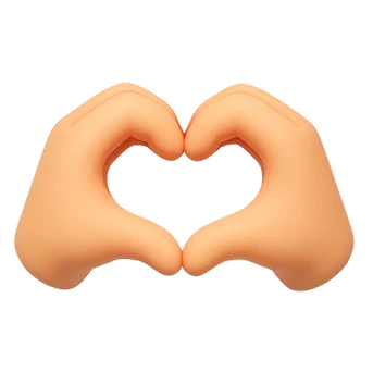 Hands heart